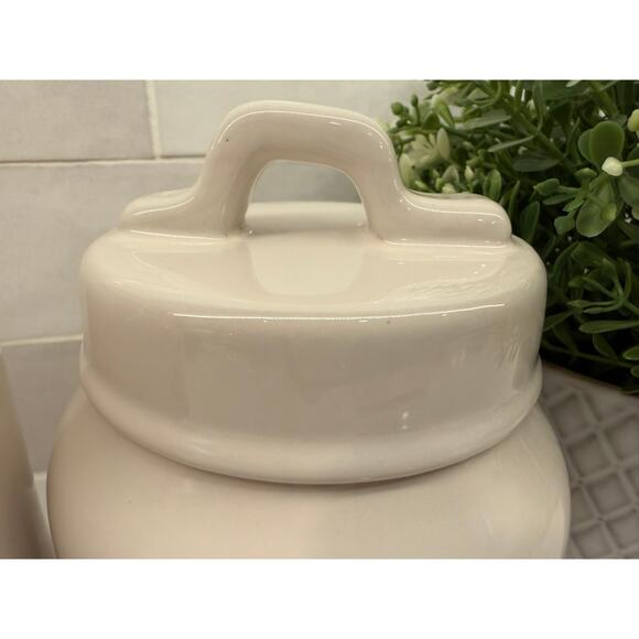 Rae Dunn Merry and Give Watercolor Christmas Canisters - Picture 13 of 13